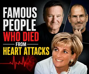 Famous people who died from heart attacks